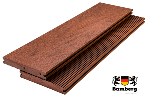 Террасная доска Bamberg Solid, African Bubinga (Африканская бубинга)