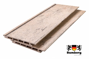 Заборная доска из ДПК Bamberg Alpine, Karelian Birch