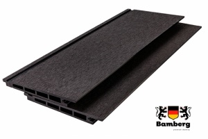 Заборная доска из ДПК Bamberg Alpine, Ceylon Ebony